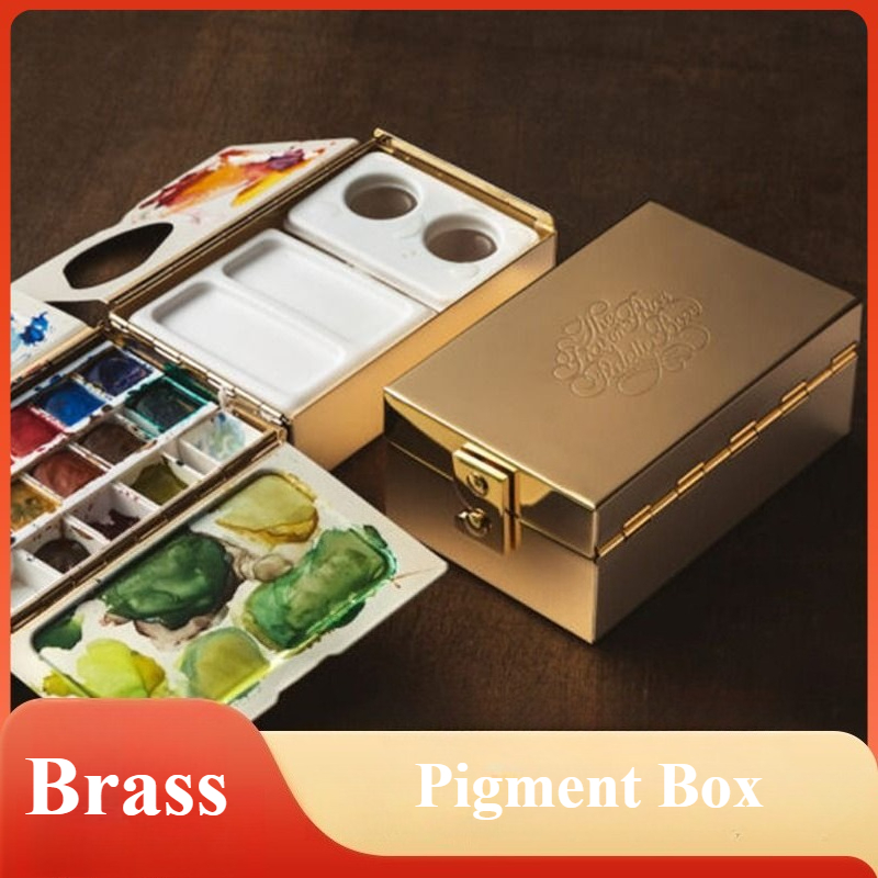 Boîte d'aquarelle galvanisée e - Gouache Paint Set avis et prix