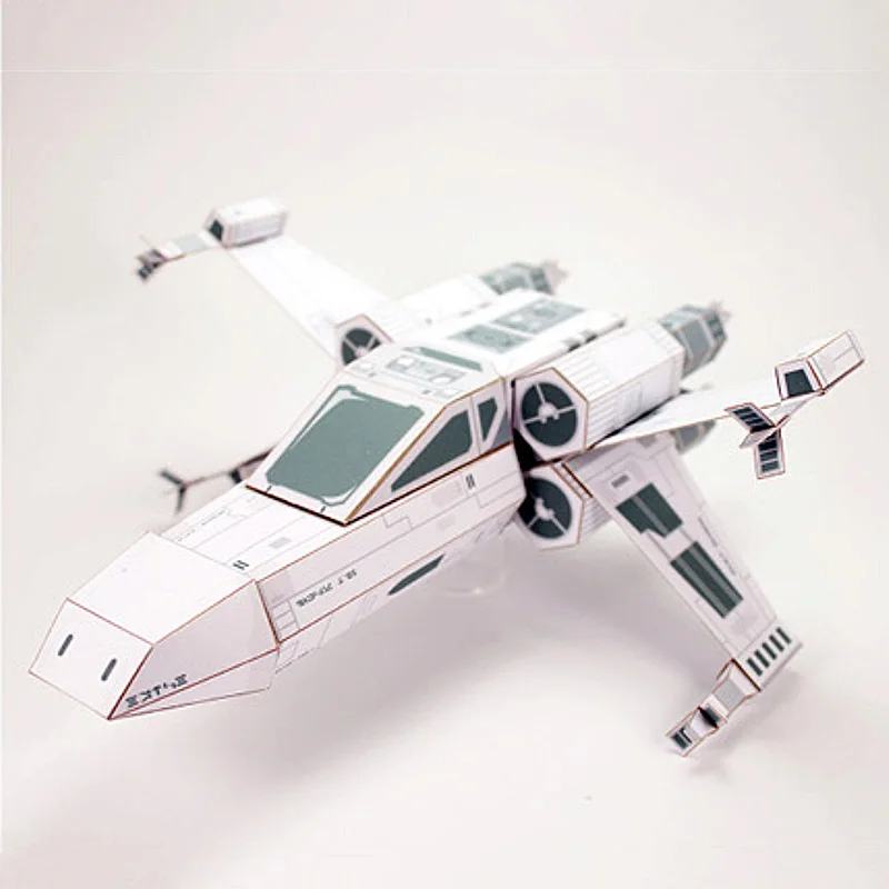 X-WING combattant papier blanc - Art Craft Cardboard avis et prix